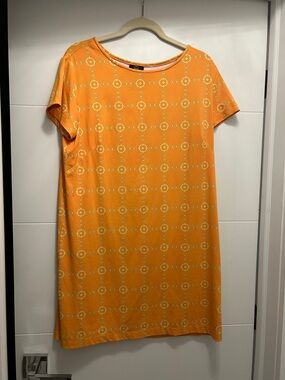 Sailor Sailor Yellow Orange Short-Sleeve Dress size XL